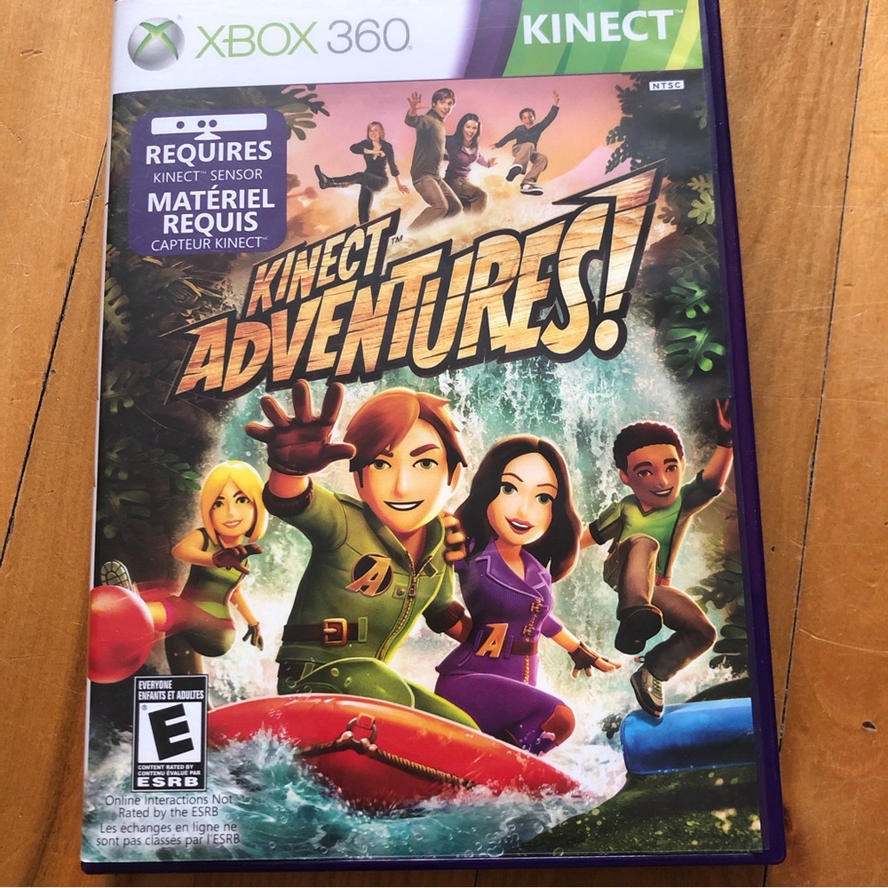 Xbox 360 Kinect Adventures Video Game